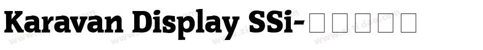 Karavan Display SSi字体转换